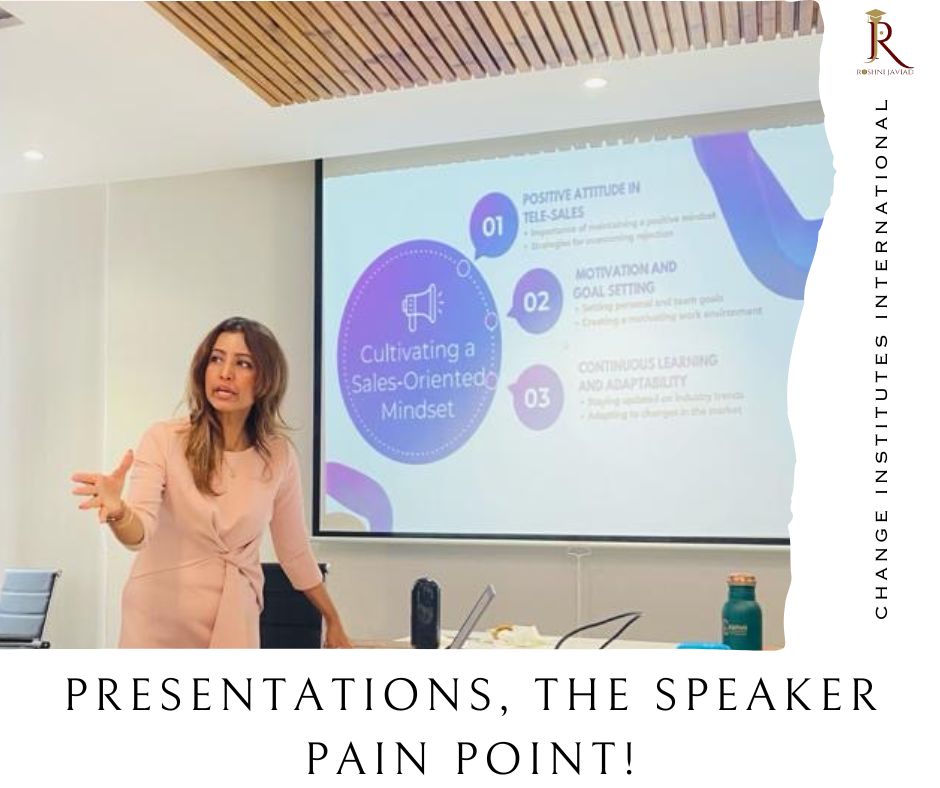 Presentations, The Speaker Pain Point!